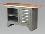 Workbench with 5 Drawers - Ball Bearing Runners Heavy-Duty (List Price £419.95 exc VAT) AP2030BB