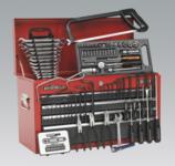 Topchest 6 Drawer with Ball Bearing Runners - Red/Grey & 99pc Tool Kit (List Price £269.95 exc VAT) AP2201BBCOMBO