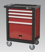 Rollcab 4 Drawer with Ball Bearing Runners (List Price £549.95 exc VAT) AP2405