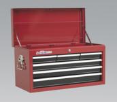 Topchest 6 Drawer with Ball Bearing Runners - Red/Black (List Price £219.95 exc VAT) AP2606B