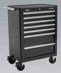 Rollcab 7 Drawer with Ball Bearing Runners - Black (List Price £579.95 exc VAT) AP26479TB
