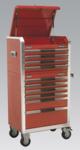 Topchest & Rollcab Combination 10 Drawer with Ball Bearing Runners - Red (List Price £999.95 exc VAT) AP2910