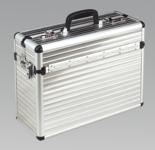 Tool Case Pilot Style Fully Polished Aluminium (List Price £89.95 exc VAT) AP605