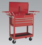 Extra Heavy-Duty Trolley 2-Level with 4 Drawers & Cantilever Trays (List Price £359.95 exc VAT) AP930M