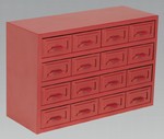 Metal Cabinet Box 16 Drawer (List Price £39.95 exc VAT) APDC16