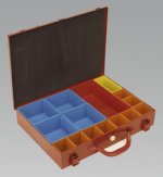 Metal Case with 15 Storage Bins (List Price £36.95 exc VAT) APMC15