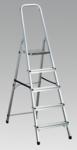 Aluminium Step Ladder 5-Tread EN 131 (List Price £83.95 exc VAT) ASL5