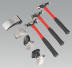 Panel Beating Set 7pc Drop-Forged Fibreglass Shafts (List Price £53.95 exc VAT) CB707