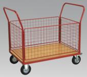 Platform Truck with 4 Removable Panels 300kg 1200 x 800mm (List Price £299.95 exc VAT) CST773