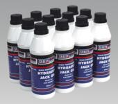 Hydraulic Jack Oil 500ml Pack of 12 (List Price £64.95 exc VAT) HJO/500ML