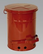 Oily Waste Can 22.7ltr (List Price £109.95 exc VAT) OWC23