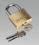 Padlock with Brass Cylinder 50mm (List Price £11.95 exc VAT) PBC50