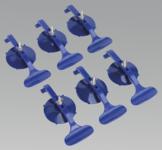 Suction Clamp Set 6pc (List Price £29.95 exc VAT) RE006