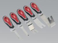Door Panel & Trim Clip Removal Tool Set 5pc (List Price £49.95 exc VAT) RT006