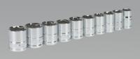 Socket Set 10pc 3/8"Sq Drive Metric (List Price £13.95 exc VAT) S0499