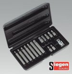 Hex Bit & Holder Set 15pc (List Price £13.95 exc VAT) S0533