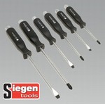 Screwdriver Set Hammer-Thru 6pc (List Price £12.95 exc VAT) S0535