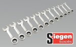 Stubby Ratchet Combination Spanner Set 12pc Metric (List Price £89.95 exc VAT) S0633