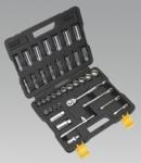 Socket Set 38pc 3/8"Sq Drive Metric (List Price £79.95 exc VAT) S0691
