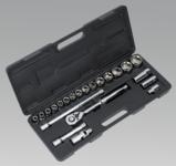 Socket Set 22pc 1/2"Sq Drive Metric (List Price £77.45 exc VAT) S0698