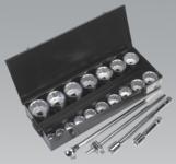 Socket Set 21pc 1"Sq Drive Metric (List Price £519.95 exc VAT) S0768