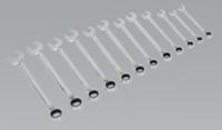 Reversible Ratchet Combination Spanner Set 12pc Metric (List Price £139.95 exc VAT) S0840