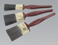 Synthetic Bristle Paint Brush Set 3pc (List Price £3.25 exc VAT) S0862