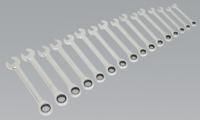 Combination Ratchet Spanner Set 16pc Metric (List Price £159.95 exc VAT) S0869