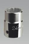WallDrive Socket 24mm 3/4"Sq Drive (List Price £7.95 exc VAT) S34/24