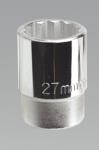 WallDrive Socket 27mm 3/4"Sq Drive (List Price £8.45 exc VAT) S34/27