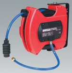 Retractable Air Hose Reel 8mtr Ø8mm ID Polyurethane Hose (List Price £89.95 exc VAT) SA813