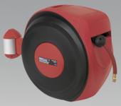 Auto Rewind Control Air Hose Reel 10mtr Ø10mm ID - Rubber Hose (List Price £107.45 exc VAT) SA821