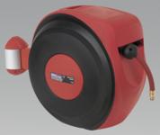 Auto Rewind Control Air Hose Reel 15mtr Ø10mm ID - Rubber Hose (List Price £144.95 exc VAT) SA822