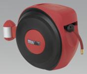 Auto Rewind Control Air Hose Reel 20mtr Ø10mm ID - Rubber Hose (List Price £174.95 exc VAT) SA823