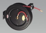 Retractable Air Hose Steel Reel 20mtr Ø10mm ID Rubber Hose (List Price £199.95 exc VAT) SA85