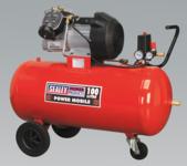 Compressor 100ltr Direct Drive 3.0hp (List Price £629.95 exc VAT) SAC10030