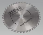 Compound Mitre Saw Blade 254 x 25.4mm 40TPU (List Price £14.95 exc VAT) SMS10B40