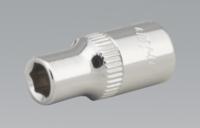 WallDrive® Socket 5.5mm 1/4"Sq Drive Fully Polished (List Price £1.75 exc VAT) SP14055