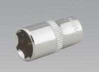WallDrive® Socket 10mm 1/4"Sq Drive Fully Polished (List Price £1.75 exc VAT) SP1410