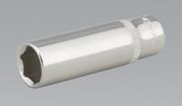 WallDrive® Socket 11mm Deep 1/4"Sq Drive Fully Polished (List Price £2.95 exc VAT) SP1411D