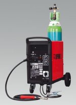 Professional MIG Welder 220Amp 230V with Euro Torch (List Price £1129.95 exc VAT) SUPERMIG220