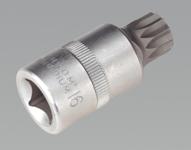 Security XZN-Spline Socket Bit M16 1/2"Sq Drive (List Price £7.45 exc VAT) SX107