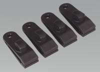 Tarpaulin Clips 4pc (List Price £7.95 exc VAT) TARP4