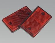 Reflex Reflector Red Oblong Pack of 2 (List Price £5.95 exc VAT) TB24