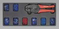 Tool Tray with Ratchet Crimper & 325 Assorted Insulated Terminal Set (List Price £72.95 exc VAT) TBT16