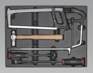 Tool Tray with Prybar, Hammer & Hacksaw Set 6pc (List Price £87.45 exc VAT) TBT30