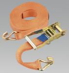 Ratchet Tie Down 1pc 50mm x 9mtr Polyester Webbing 5000kg Load Test (List Price £39.95 exc VAT) TD1214