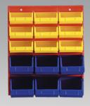 Louvre Panel Set with 15 Bins & Wall Panel (List Price £29.95 exc VAT) TPS10S