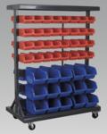 Mobile Bin Storage System with 94 Bins (List Price £309.95 exc VAT) TPS94