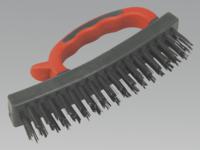 Wire Brush with Steel Fill Soft Grip Handle (List Price £6.95 exc VAT) WB08